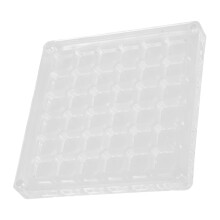 Acrylic Bead Storage Box with Clear Visibility MultiCompartment Nail Art Organizer Case