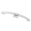 RV Camper Lock Handle Arc Shape Push Button Pull Latch Glossy Silver 9
