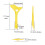 Strumento in silicone per l'eyeliner - Wing Tips, 4 colori 5
