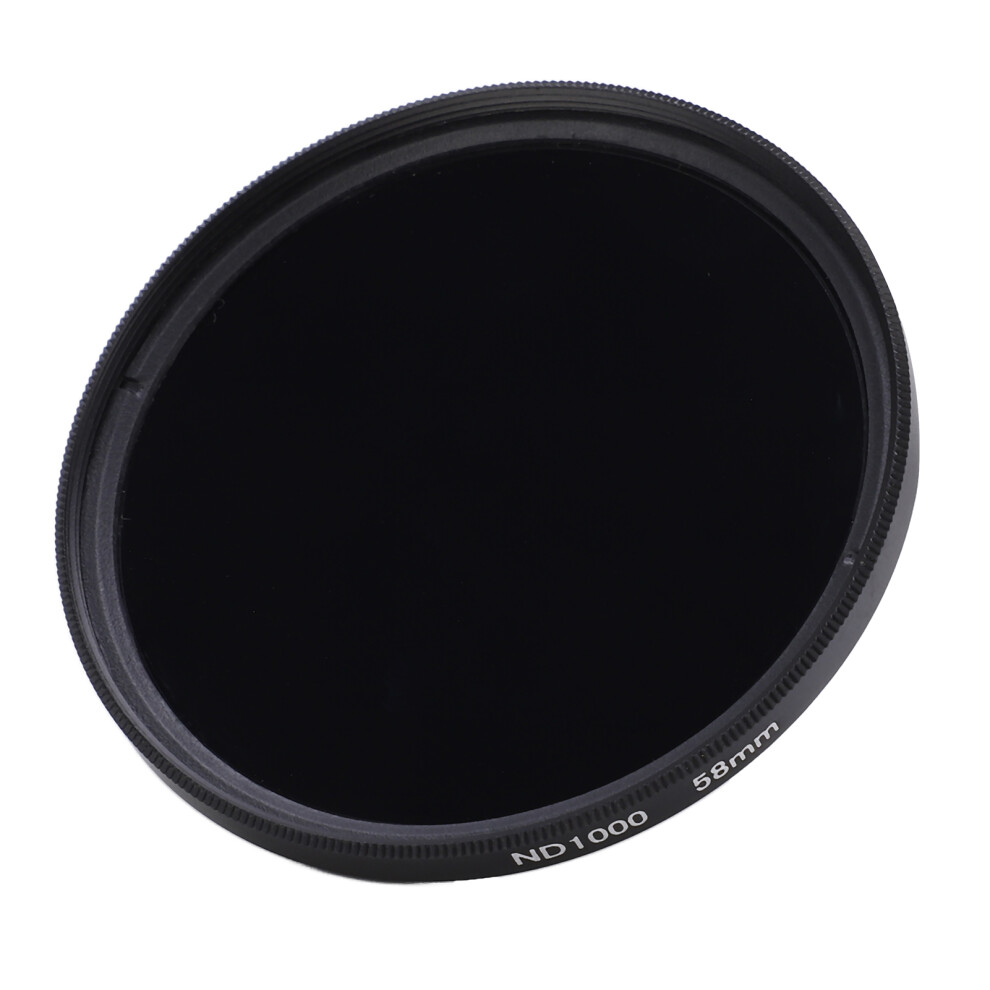 Nd 1000 Neutral Density Filter 58Mm For Digital Camera Lens 4031390583015