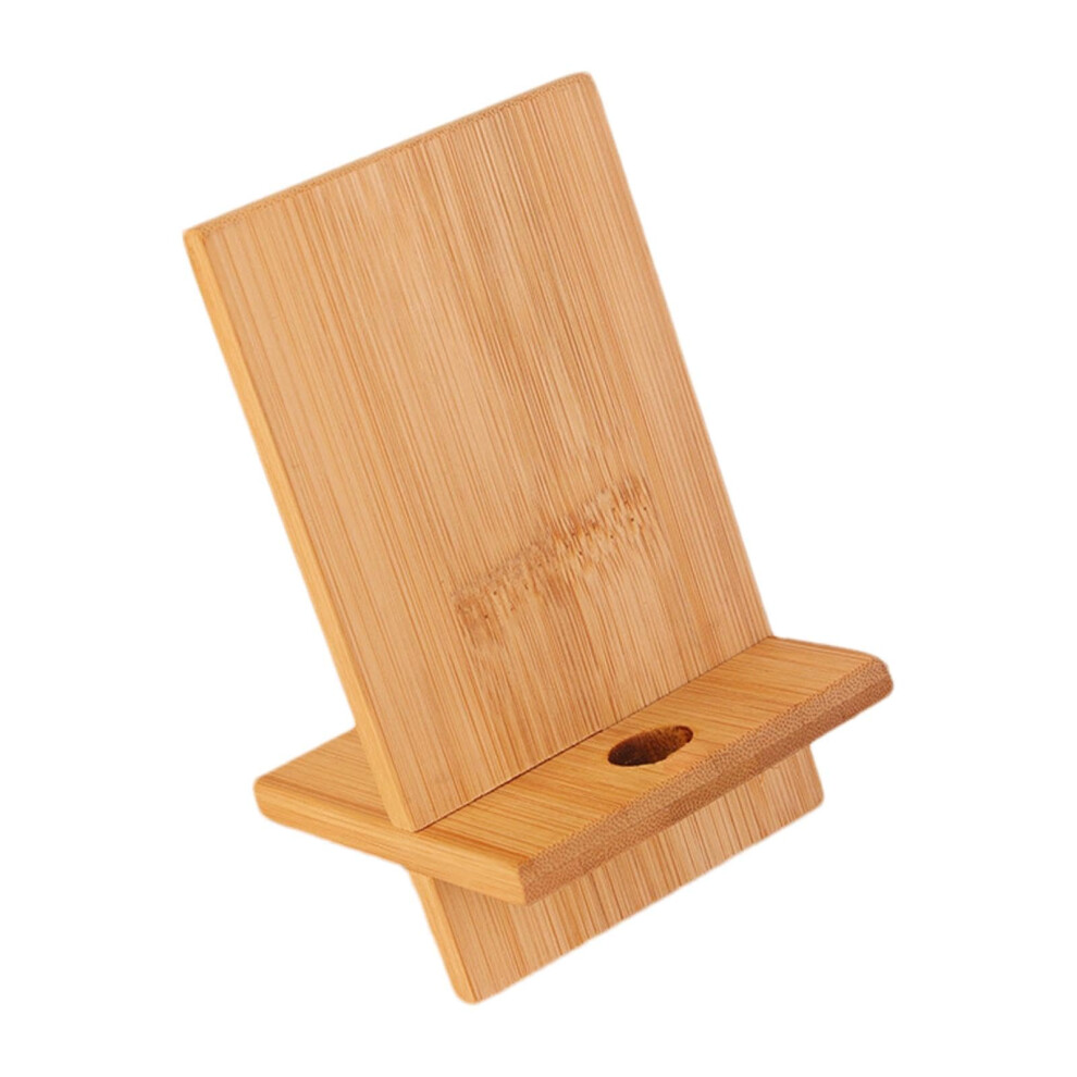 Wooden Phone Stand With Charging Hole, Detachable Phone Holder For Desk Organization And Nightstand 9330225990376