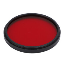 Red 55mm Camera Lens Filter Optical Glass Full Color for Nikon Camera
