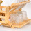 Bamboo 3 Tier Foldable Wooden Dish Drying Rack for Countertop SpaceSaving Storage 4