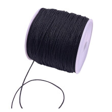 0.4mm Nylon Cord for Beading Bracelet Making, Chinese Knot Macrame Thread, 10m Flexible Durable Craft String