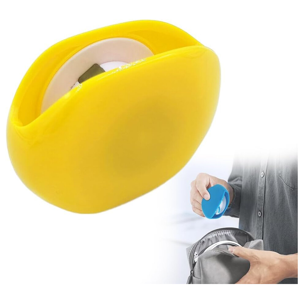 Retractable Cable Organizer For Usb And Headphones, Automatic Tangle Cord Reel In Bright Yellow 9073542706182