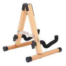 Wooden Violin Stand Folding Holder Beech Rubber Metal Display 21.5cm