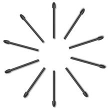 10-Pack Ersättningsspetsar PN05A Kompatibel med Digital Pen Stylus PW517 för Pen Display Kamvas 12