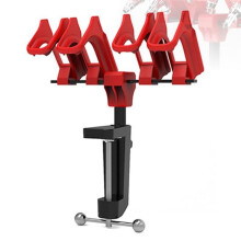 Quick-Release Airbrush Stand Quick Pull Spraying Pen Holder 30mm Adjustable Rotation for Effortlessly Convenient Use