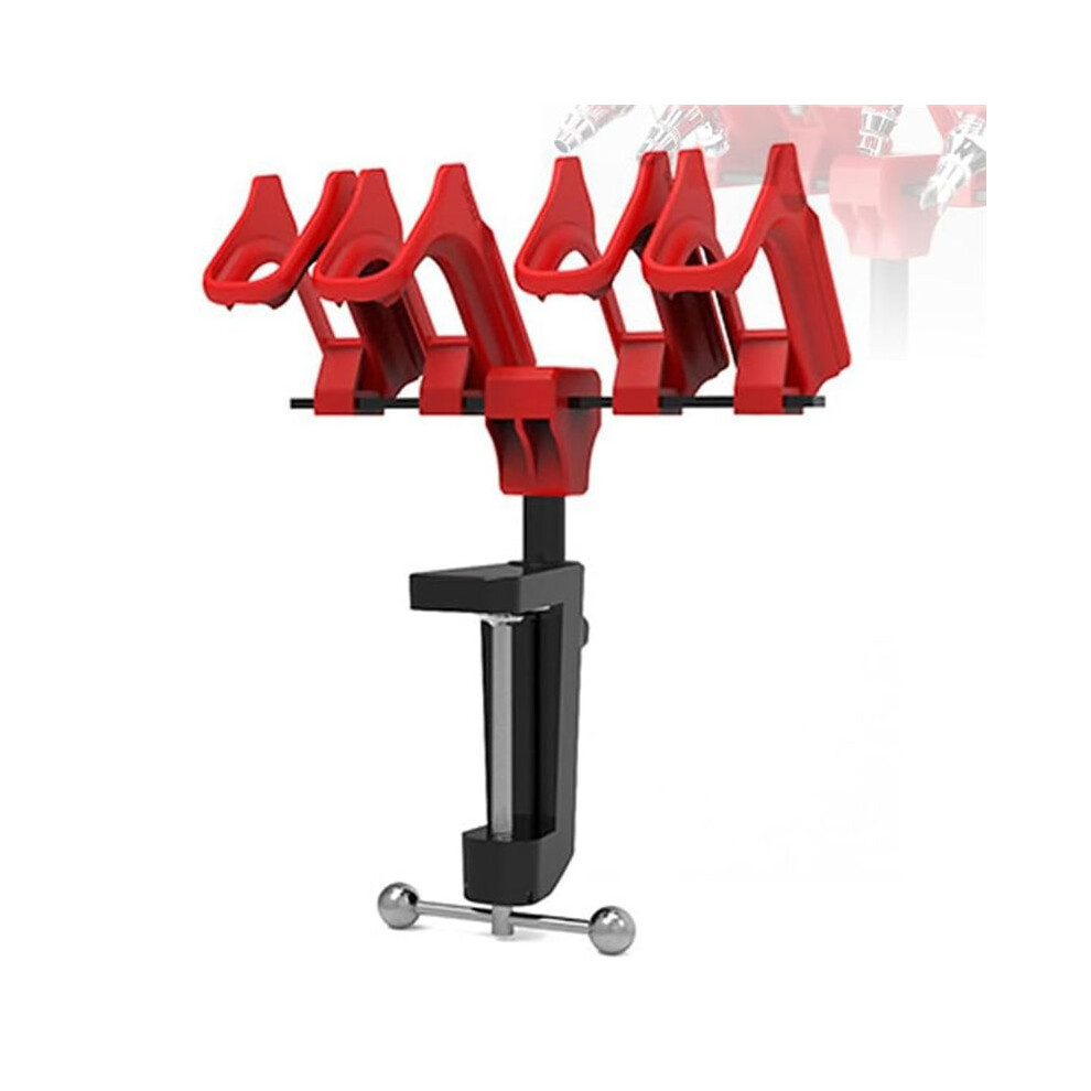 Quick-Release Airbrush Stand Quick Pull Spraying Pen Holder 30Mm Adjustable Rotation For Effortlessly Convenient Use 4711498917140