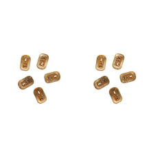 10Pcs NFC Flash Nail Sticker LED Bare Chip Intelligent Luminous Nail Lamp Nail Sticker Enhancement, Light