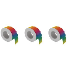 3X Adesivi per Bacheche Arcobaleno Colorati Dritti Bollettino Bordo Trim Bordo per La Decorazione Della Lavagna nel Classe