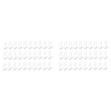 60X Vinyl Record Display Shelf Wall Mount,30Pc Minimalist Acrylic Vinyl Holder Wall Record Wall Display Stand
