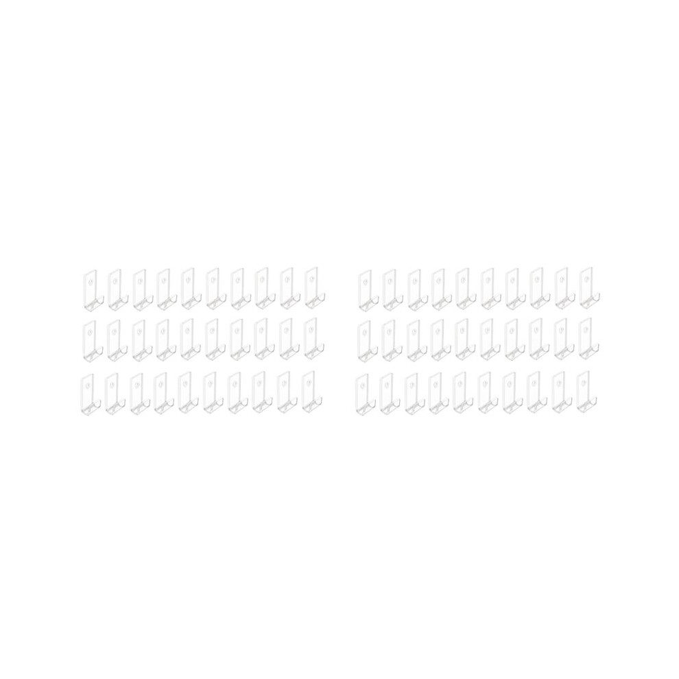 60X Vinyl Record Display Shelf Wall Mount,30Pc Minimalist Acrylic Vinyl Holder Wall Record Wall Display Stand 6031657169134