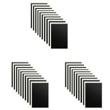 Lasergravur-Markierungspapier, 30 StüCk Laserfarbpapier für Lasergravierer, 15,4 X 10,6 Zoll Schwarz für Metallglaskeramik