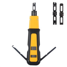 Punch Down Tool with 110 66 Blade, RJ45 Ethernet Punch Tool for Cat 8, Cat 7, Cat 6A, Cat 6, Cat 5e