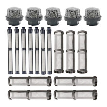(5+7+7) for Sprayer Filter Kit -3-in-1 Replacement Inner Core,Straw 246385/246384/287032 Compatible with 390 395 490 495