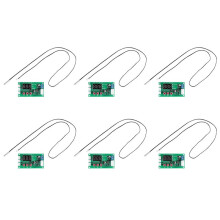 6X 12V 24V 48V 5A 2 3 4-Tråds PWM Motor Fläkthastighetsregulator Regulator Temperaturkontroll Support EC EBM Fläkt