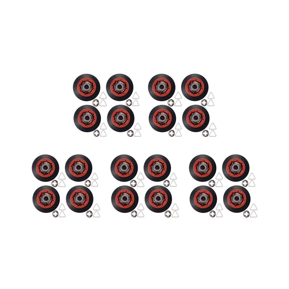 Photos - Battery 20PCS Roller Drum Dryer Fit for , - 8536974 Replaces, 8536973, W10314171, WPW10314173, PS11752609