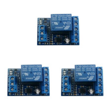 3X 2 i 1 Pump Hällvatten Automatisk Styrenhet DC12V Vätskenivågivare Relay Module för Motor Fish Tank Waterhouse
