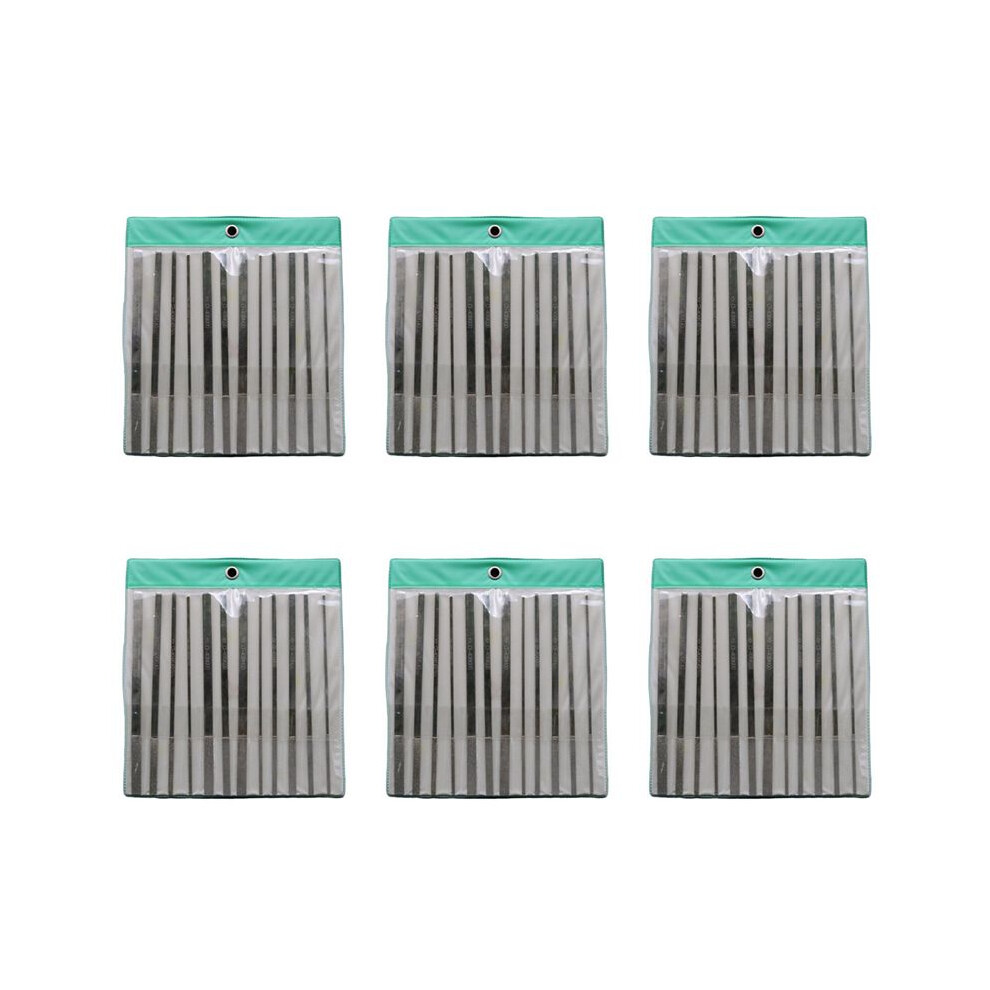 Needle File For 72 Pieces Of 180Mm Taper Diamond File Cf-400 Die Sinker 6031866495512