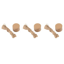 150Pcs Round Gift Tag with Hemp Cord