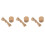150Pcs Round  Gift Tag with Hemp Cord 1
