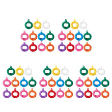 960 Pieces Loom Potholder Loops Weaving Loom Loops Weaving Loops with Multiple Colors for DIY Crafts Supplies