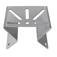 Soporte de Montaje en Esquina Exterior de Acero Inoxidable de 90 en Ángulo Recto para Cámara Domo IP PTZ CCTV de Visión Amplia Universal.