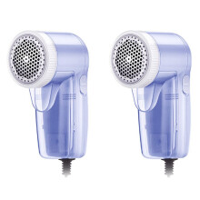 2X Tragbarer Elektrischer Fusselentferner Kleidung Fussel Trimmer Haarballen Epilierer Pullover Kleidung Fussel Entferner Fusselrasierer