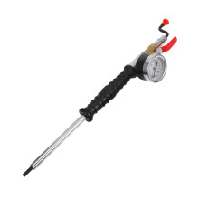 Tire Inflator with Pressure Gauge Heavy Duty Air Chuck for Trucks and Motorcycles Accurate Control