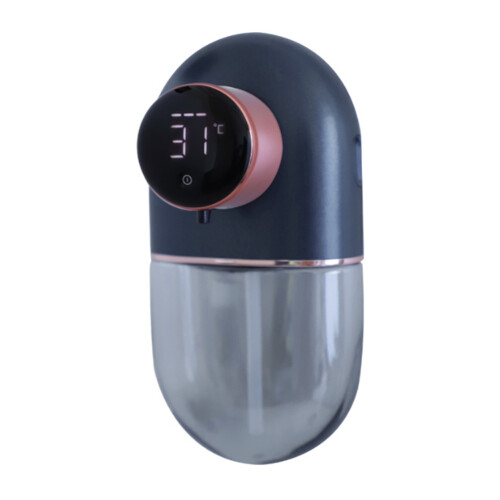 Automatic Soap Dispenser USB Rechargeable Liquid Hand Washer Digital Display Foam Hand Black