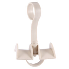 Rotating Storage Rack Bag Hanger Without Punch Clothes Plastic Rack Tie Coat Closet Hanger Wardrobe Organizer Beige