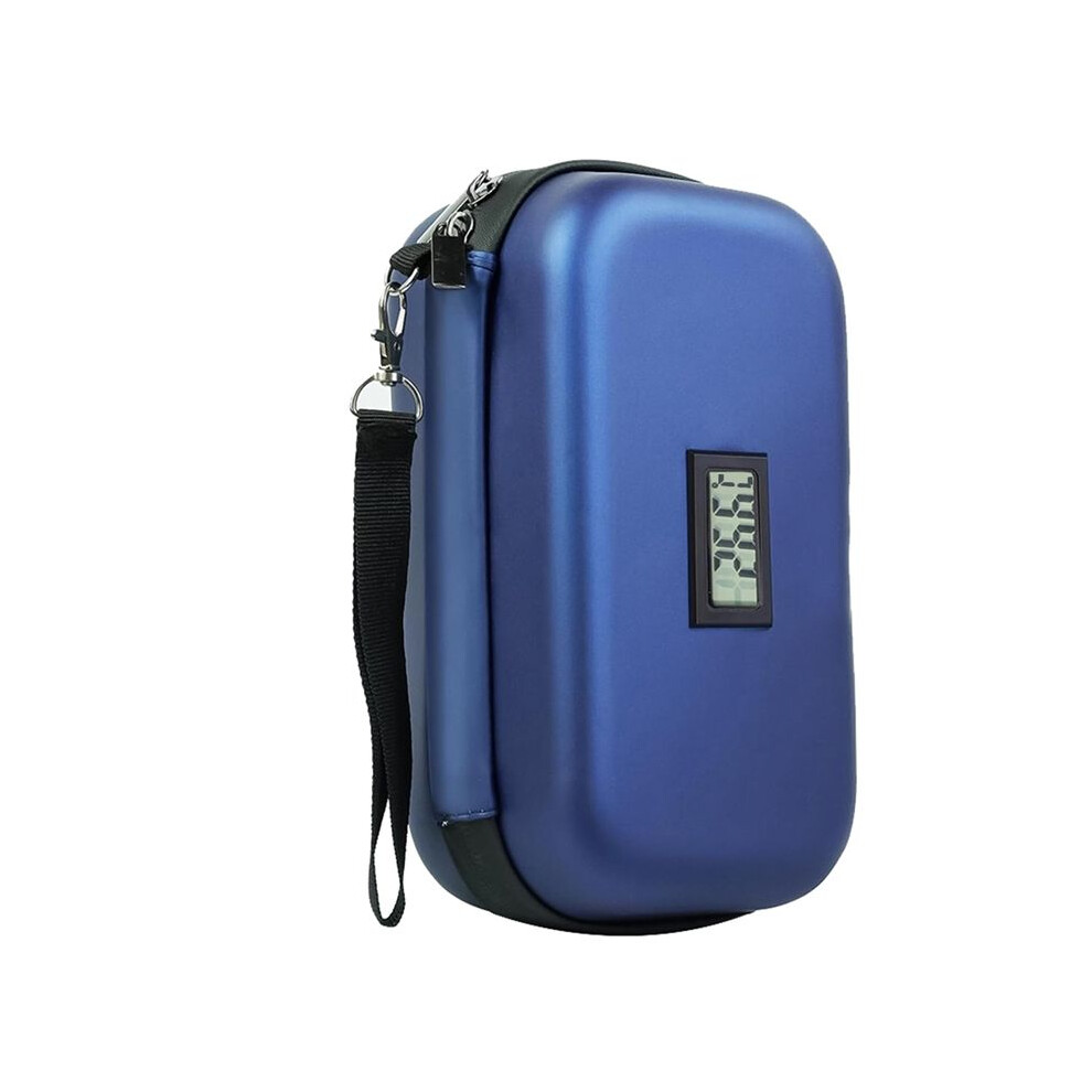 Torribaly 24H Insulin Cooler Travel Case Medication Diabetic Cooler For Travel With Thermometer Temperature Display Degree Celsius