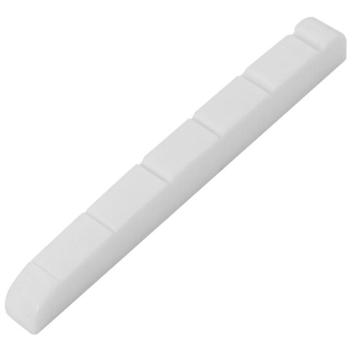 1Pc Modern and Vintage Electric Guitar Six String Nut Cattle Bone Slotted for  Strat Replacement M01941