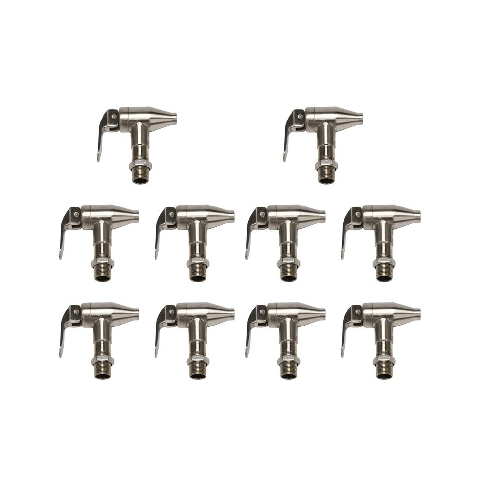 10X Beverage Dispenser Replacement Spigot,Stainless Steel Polished Finished, Water Dispenser Replacement Faucet 6034021439772