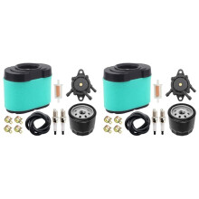 2X 792105 593240 Air Filter 696854 492932S Oil Filter for Briggs and Stratton 593435 Series 407777 40G777 44H777 445667