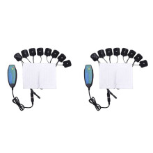 2X Calefacción por Motor de Movimiento de Masajeador, Adecuada para Accesorios de Sillones de Masaje, Sillas de Oficina, Sofás y Muebles