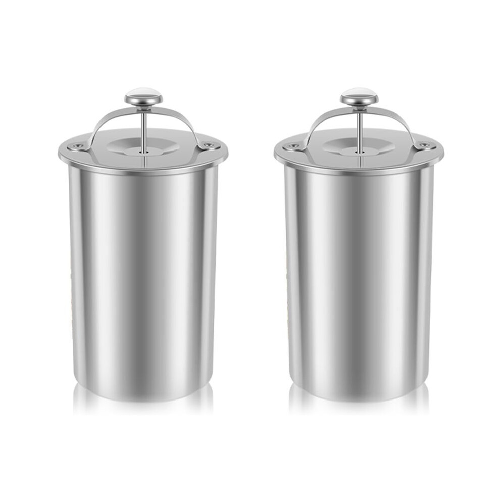 2X Meat Press Cooker 304Stainless Steel Ham Press Maker Round Shape Homemade Deli Meat Press Machine 4711158042519
