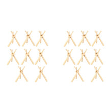 16 Ensembles de Supports de Support de Baseball pour Affichage de Balles, Support D'Affichage en Bois pour Batte de Baseball, Support D'Affichage de