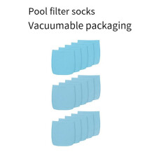 50 Piezas Filtro Skimmer para Piscina Calcetín Skimmer para Piscina Cestas de Filtro Reutilizables Limpiador de Red Equipo de Limpieza para Piscinas