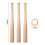 16 Set Basebollstativ Basebollhållare för Bollar Display Baseballträ Trä Display Stand Hållare Display Baseball 4
