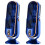 2X 720 Flippable Bladeless  Fan, Oscillating Silent Fan with 5 Modes,  Efficient for Bedroom Office 1