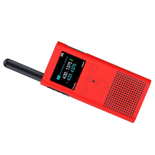 4X for  Walkie Talkie 2S Protective Case Silicone Cover Interphone Protective Shell Anti-Drop Accessories,Red 1