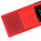 4X for  Walkie Talkie 2S Protective Case Silicone Cover Interphone Protective Shell Anti-Drop Accessories,Red 3