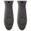 2X Silicone Hot Skillet Handle Cover Holder Black 1