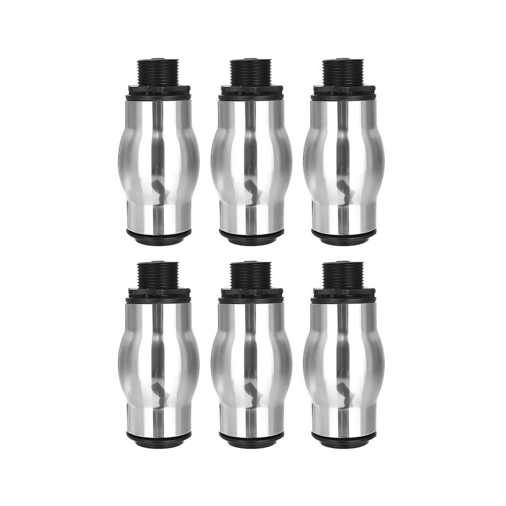 6X Stainless Steel Foamy Fountain Nozzle Water Sport Pond Spray Sprinkler Dn25 White Brecantia