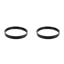 2X DIY Round Walk Brick Concrete Mold, Reusable Stone Moldings, Paving Pavement Cement Molds for Patio Lawn Garden