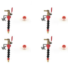 4X Staubentferner, Wassersprühdüse für Winkelschleifer, Neue Wasserfüllvorrichtung, Sprinklerdüse für Fliesenschneidemaschine