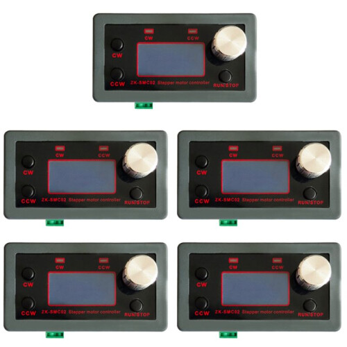 5X ZK-SMC02 Stepper Motor Driver Controller Integrated Board Forward/Reverse Pulse Speed Angle ControlModule for 42 57