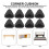 800 Pcs Shipping Box Corner Protectors Plastic Packaging  Protectors for Box Shipping 3